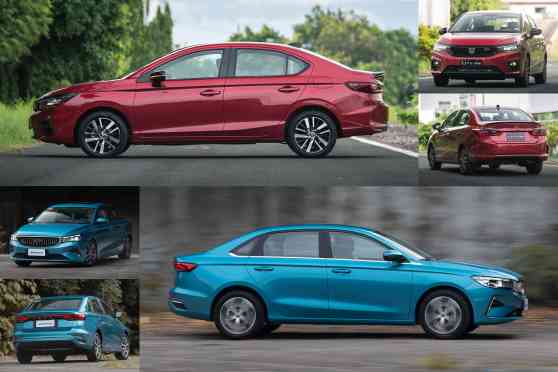 Spec Check: 2022 Geely Emgrand vs Honda City image