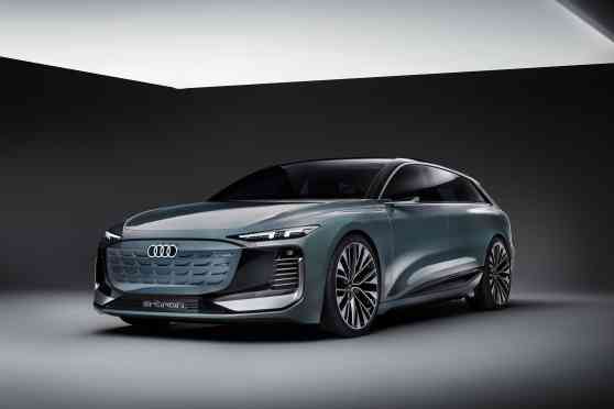 Audi previews 469 HP A6 Avant e-tron concept image
