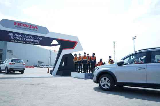 Honda starts 2022 BR-V export; 1 unit already in PH image
