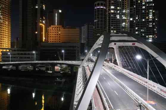 Look: Binondo-Intramuros Bridge lit up prior to opening image