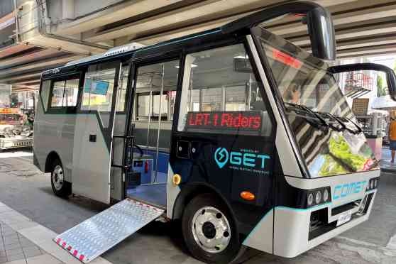 LRT, GET PH deploy new EV buses image