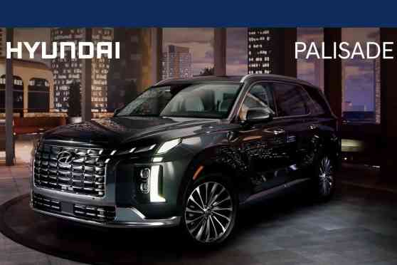 Facelifted Palisade (accidentally) revealed by Hyundai image
