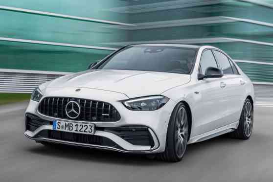 2023 Mercedes-AMG C43 drops V6 for electric turbo-four image