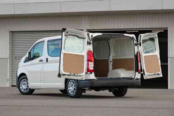 We wish Toyota brings the HiAce with rear barn doors image