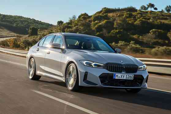 Believe it or not, this is the 2023 BMW 3 Series facelift image