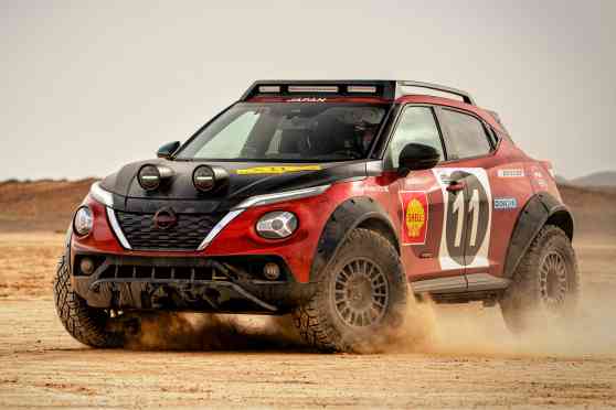 Nissan builds a Dakar-ready Juke Hybrid image