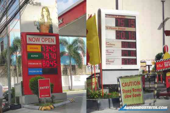 Look: Gas prices now averaging PHP 80 and above image