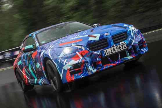 Next-gen BMW M2 is tearing up the track image