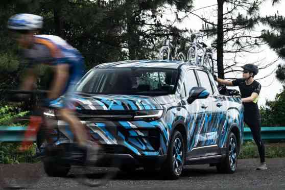 Here's your first look at Geely's new pickup truck image