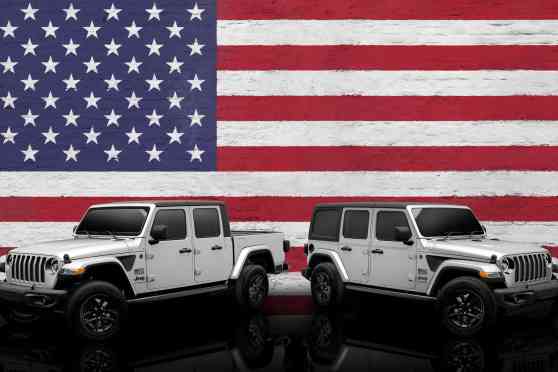 Jeep celebrates 4th of July with Gladiator, Wrangler Freedom Edition image