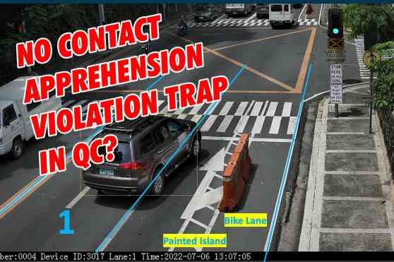 Motorists call out QC No Contact Apprehension "Trap" image