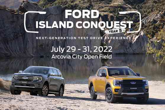 Test drive next-gen Ranger, Everest at Ford Island Conquest 2022 image