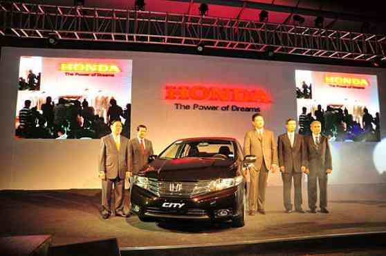 Honda launches 2012 City image