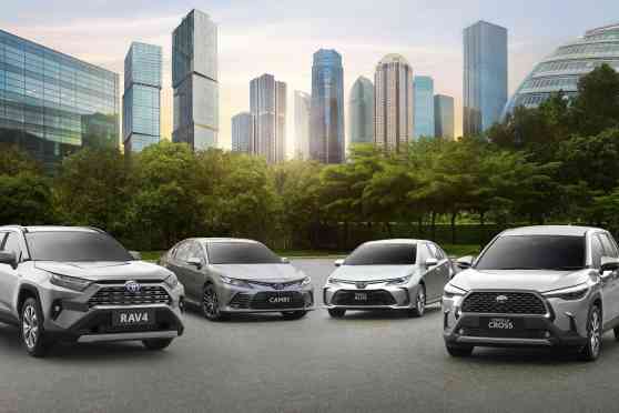95% of hybrid vehicle users in PH drive a Toyota image