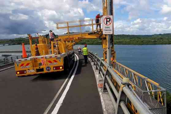 San Juanico Bridge undergoing PHP 84.7-million rehabilitation image