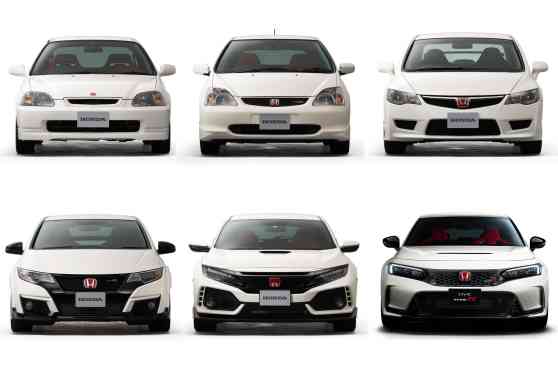 Civic Type R at 25: Six generations of Honda's hot hatch image