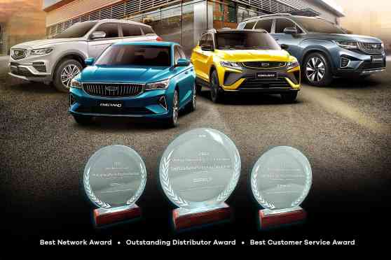 Geely PH takes home Outstanding Distributor Award image