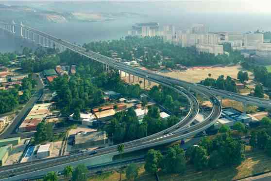 DPWH begins land survey of Samal Island-Davao Bridge image