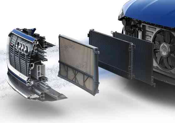 Audi's air purifier collects environmental dust as you drive image