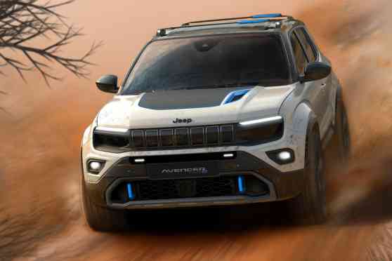 Jeep previews Avenger EV 4x4 Concept image