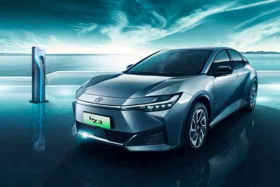 2023 Toyota bZ3 EV debuts with low drag, 600km range image