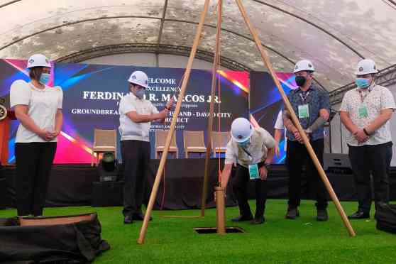 PBBM leads groundbreaking of Samal Island-Davao City Bridge image