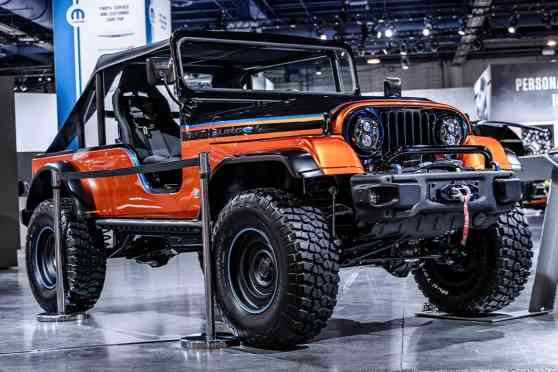 SEMA 2022: CJ Surge Concept is an all-electric Jeep for the future image