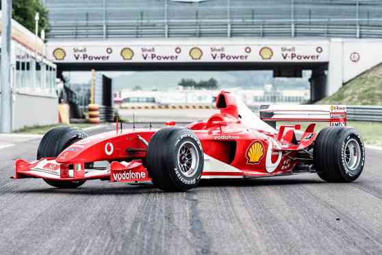 Schumacher's Ferrari F2003-GA was sold for PHP 862M image