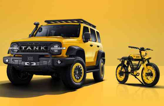 Tank 300 Frontier Edition comes with free e-dirt bike image