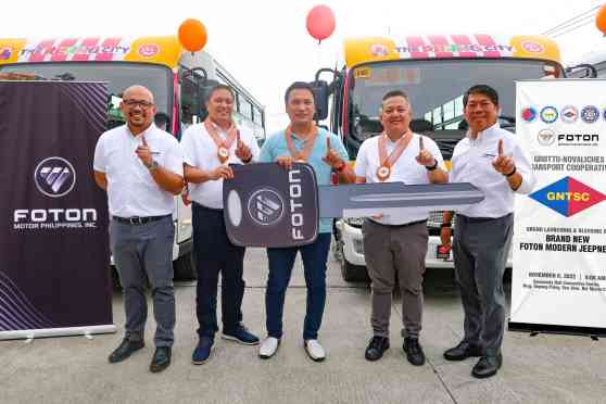 Foton F-Jeepney fleet ready to service Mu&ntilde;oz-Novaliches routes image