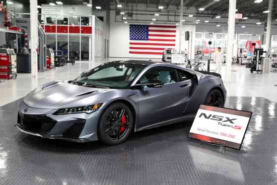 Last Acura NSX Type S officially rolls off factory image