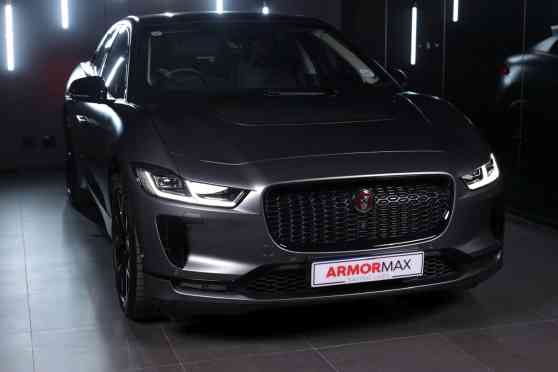 This armored Jaguar I-Pace can stop .44 Magnum rounds, shotgun blasts image