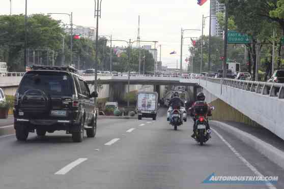 Zipper lane on Quezon Ave opened for westbound motorists image
