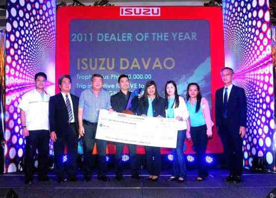 Isuzu Davao hailed as Isuzu's Dealer of the Year image