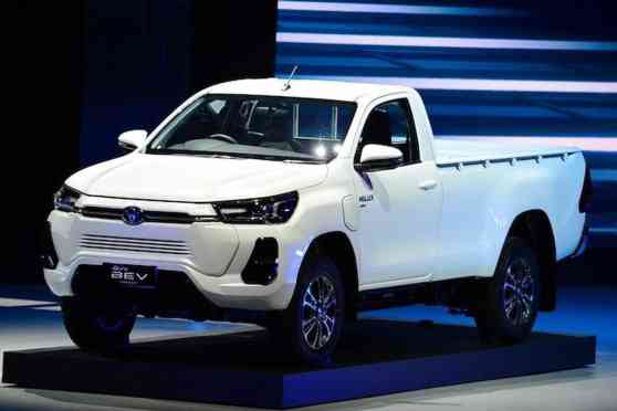 Toyota Hilux Revo BEV concept is a zero-emissions pickup truck image