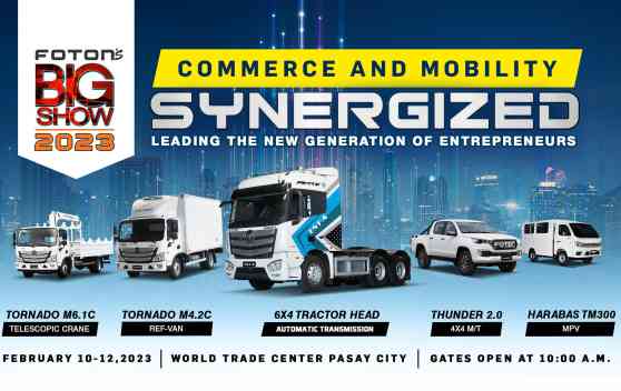 Foton PH to unveil Tornado EV truck at Big Show 2023 image