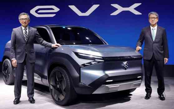 eVX concept is Suzuki's vision for an all-electric SUV image