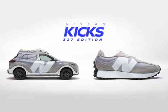 Nissan, New Balance tie up to create Kicks 327 Edition image