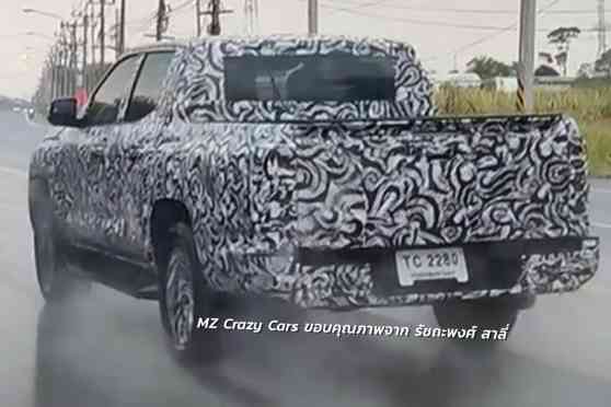 LOOK: 2024 Mitsubishi Strada spotted in Thailand, again image