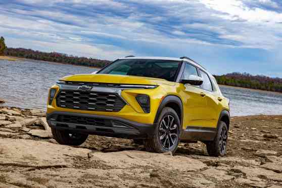 2024 Chevrolet Trailblazer looks sharp in latest facelift image