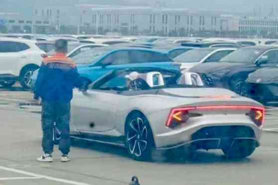 LOOK: MG Cyberster electric sports car spotted in the wild image