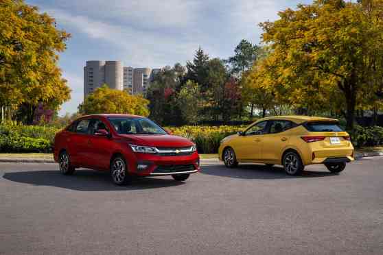Chevrolet reveals 2023 Aveo hatch and sedan image