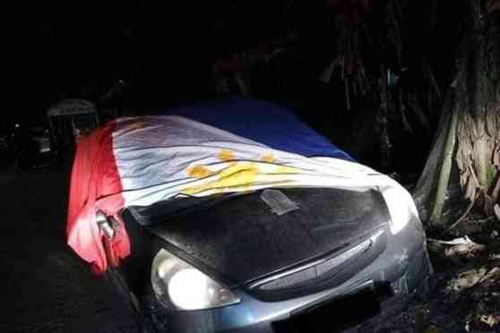 Man arrested in Iloilo for using PH flag as car cover image