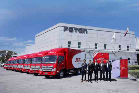 Foton PH turns over 300 new trucks to longtime partner J&T Express image