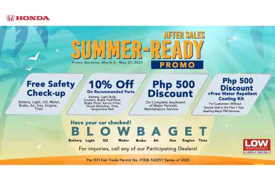 Make your roadtrips hassle-free with Honda's summer-ready promo image