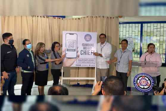 'Isumbong mo kay Chief' digital complaints desk launched by LTO image