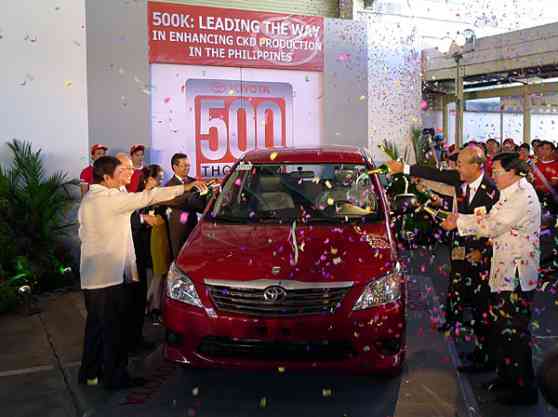 Toyota Motor Philippines celebrates 500k unit milestone image