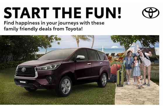 Catch these Toyota family-friendly deals this month image