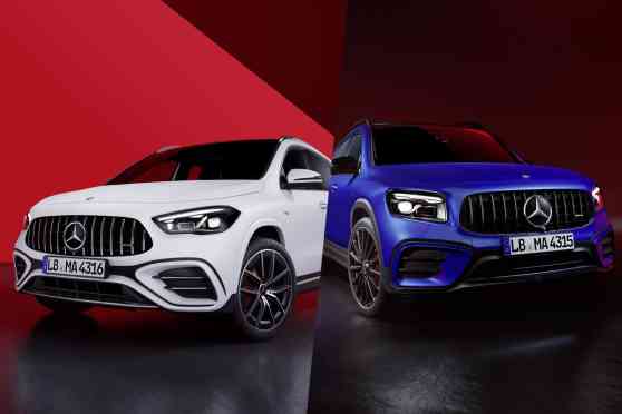 2023 Mercedes-AMG GLA 35, GLB 35 facelifted, get mild-hybrid turbo image