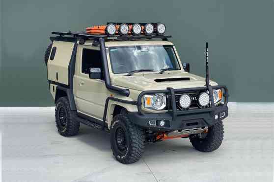This Suzuki Jimny turned to a pint-sized Land Cruiser 79 image